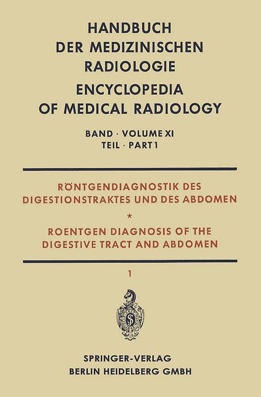 Handbuch der medizinischen Radiologie