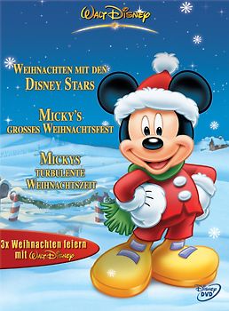 3 x Weihnachten feiern mit Walt Disney (3 DVDs) DVD