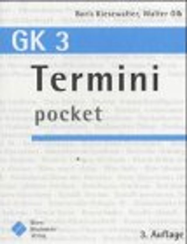 GK3 Termini pocket