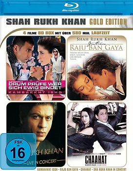 Shahrukh Khan [Gold Edition] Blu-ray Disc