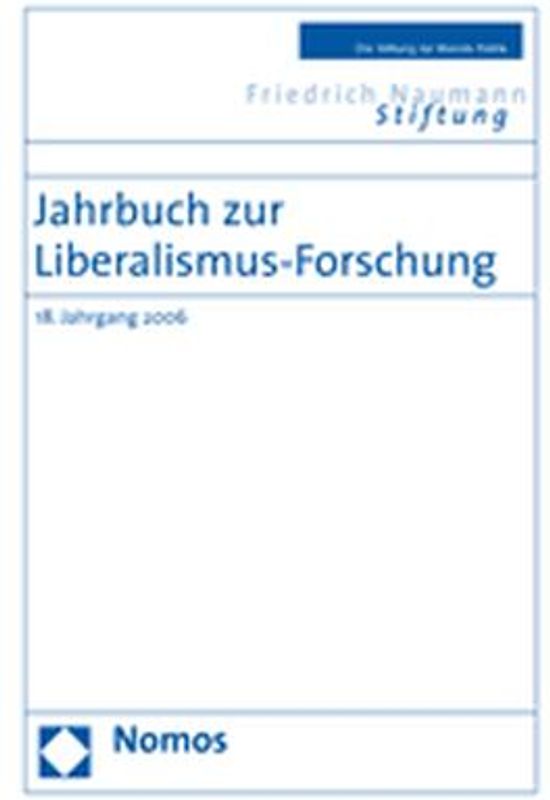 Jahrbuch zur Liberalismus-Forschung