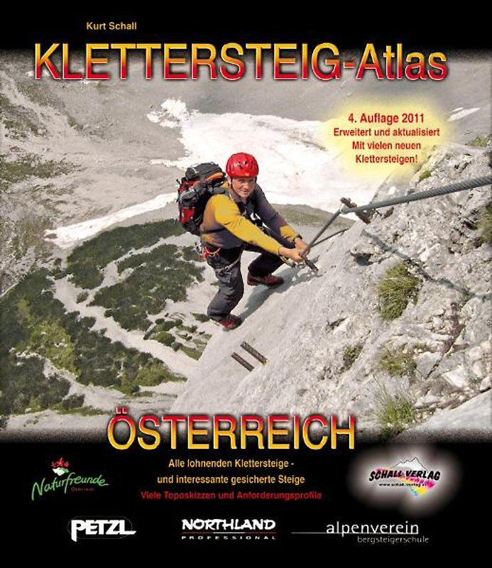 Klettersteig-Atlas Österreich. Alle lohnenden Klettersteige und gesicherten Steige