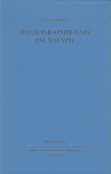 Paläographie und Paläotypie