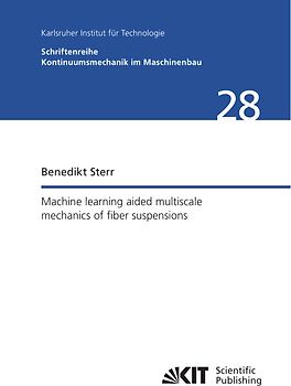 Machine learning aided multiscale mechanics of fiber suspensions