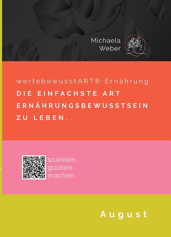 wertebewusstART® Ernährung August Saison