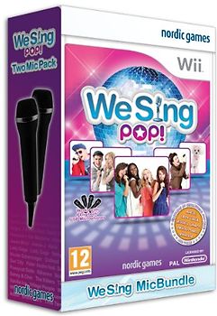 We Sing Pop! [inkl. 2 Mikrofonen, Internationale Version] Nintendo Wii