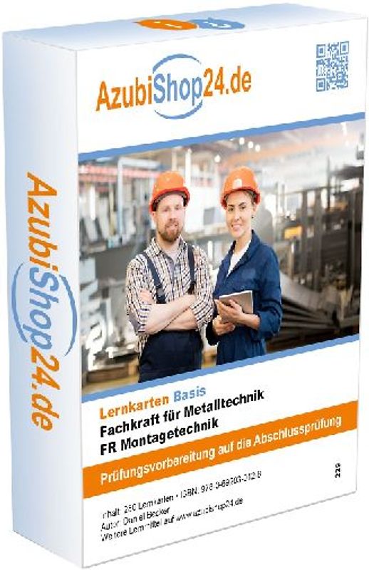 Fachkraft für Metalltechnik FR Montagetechnik Lernkarten