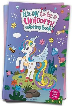 It's Ok to Be a Unicorn Coloring Book