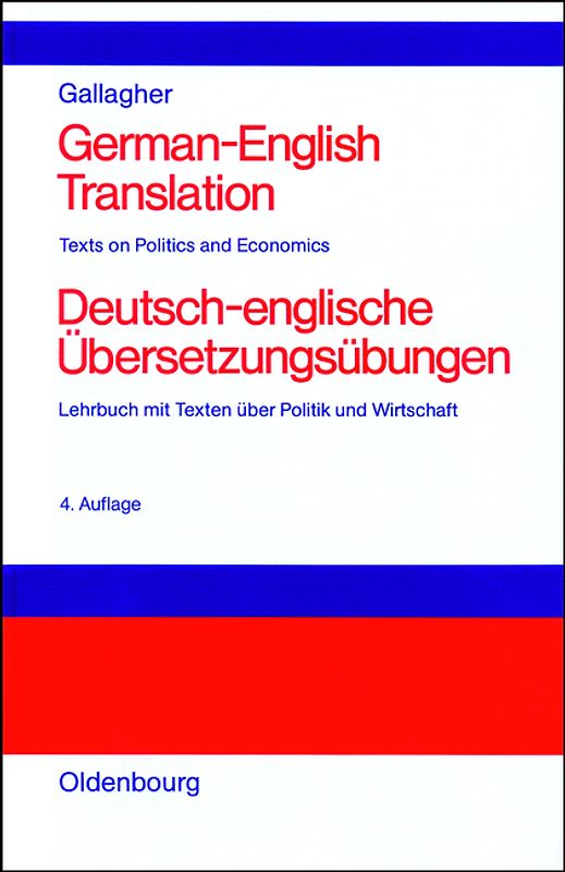 German-English Translation Deutsch-englische Übersetzungsübungen