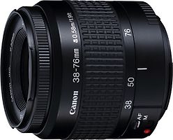 Canon EF 38-76 mm F4.5-5.6 52 mm Objectif (adapté à Canon EF) noir