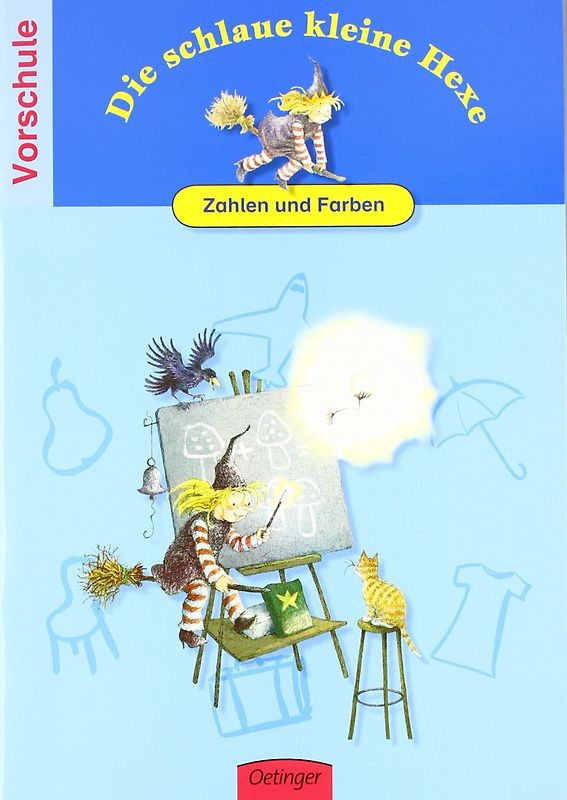 Die schlaue kleine Hexe - Zahlen und Farben. Vorschule