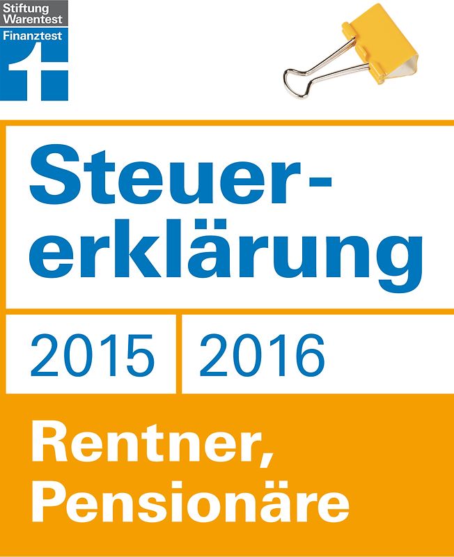 Steuererklärung 2015/2016 - Rentner, Pensionäre