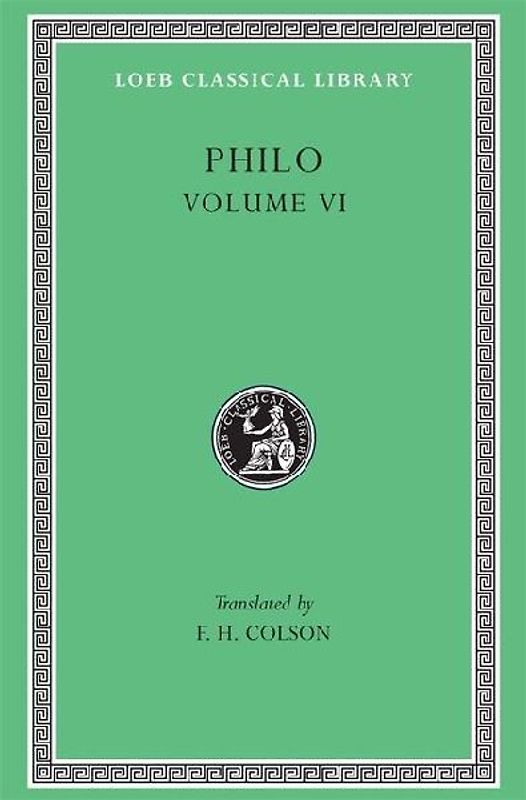 Philo, Volume VI