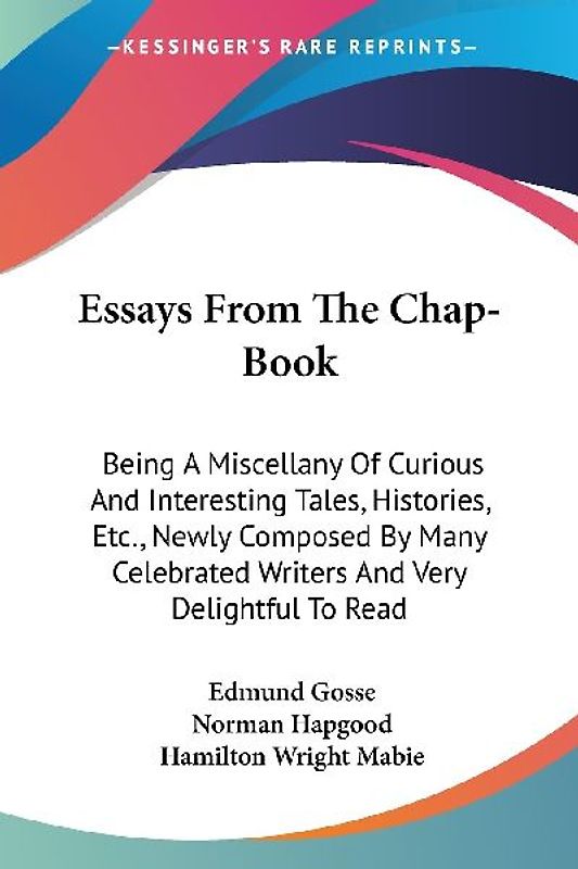 Essays From The Chap-Book