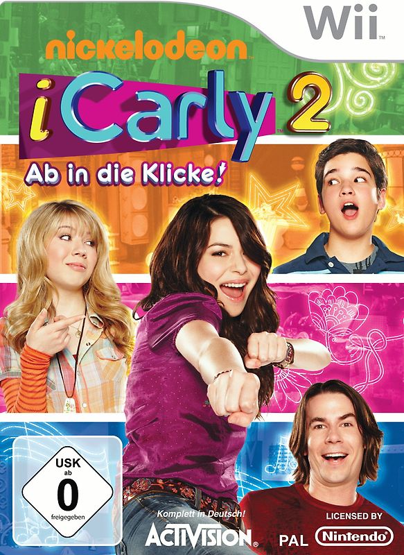 iCarly 2: Ab in die Klicke! Nintendo Wii