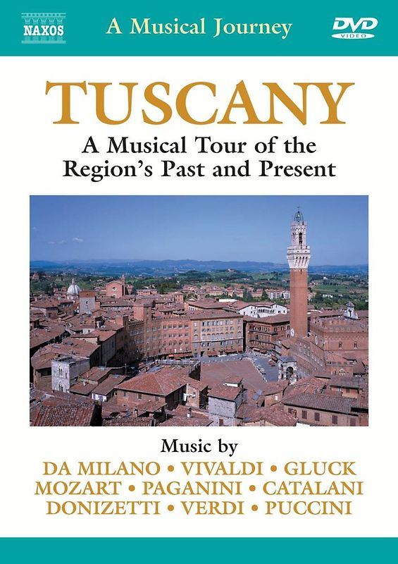 A Musical Journey - Various Artists - A Musical Journey: Die Toskana (NTSC) DVD
