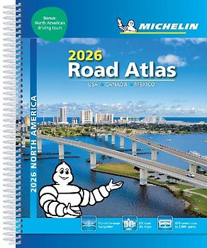 Michelin North America Road Atlas 2026