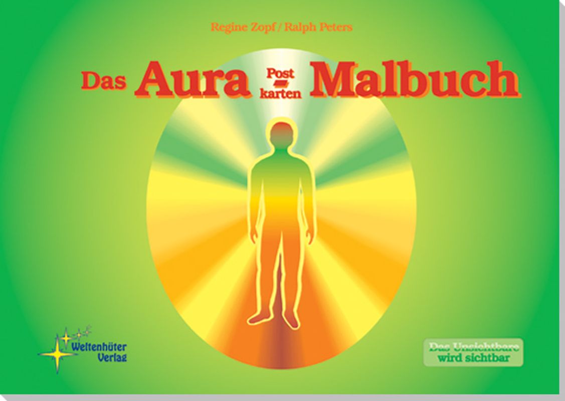 Das Aura-Postkarten-Malbuch