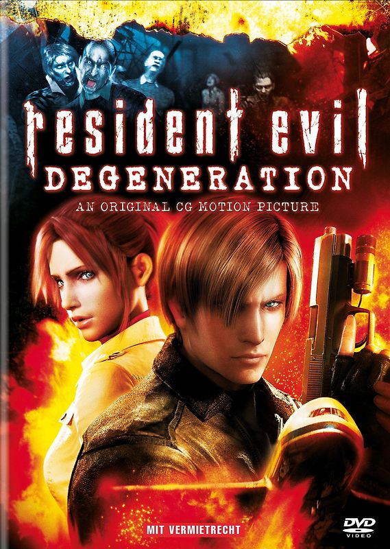 Resident Evil: Degeneration DVD