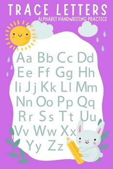 Trace Letters - Alphabet Handwriting Practice workbook for kids: Preschool writing magenta Workbook, trace numbers, coloring, Kindergarten and Kids Ages 3-5, (Preschool & Kindergarten)