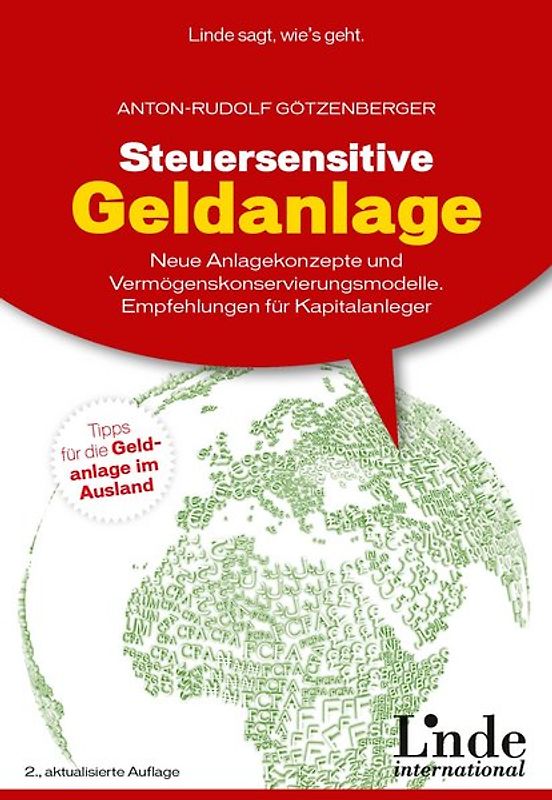 Steuersensitive Geldanlage