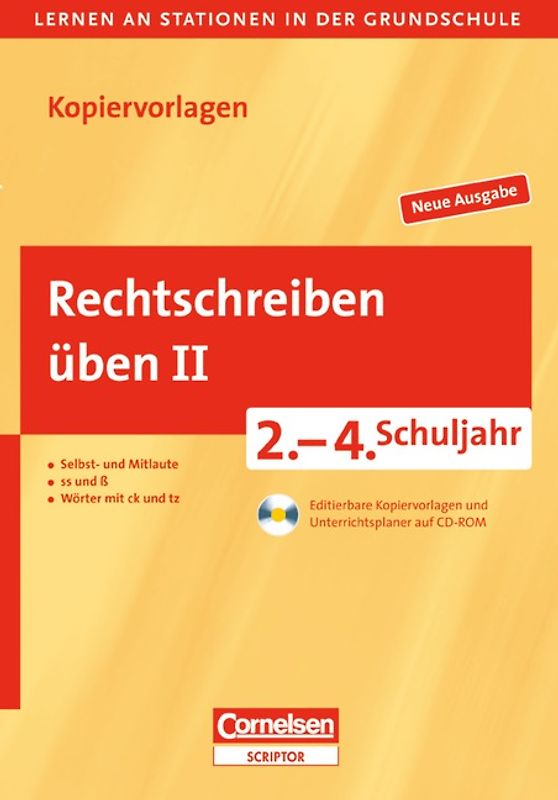 Lernen an Stationen in der Grundschule - Neue Ausgabe / 2.-4. Schuljahr - Rechtschreiben üben II