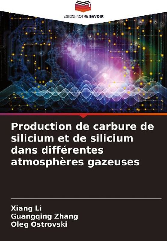 Production de carbure de silicium et de silicium dans différentes atmosphères gazeuses