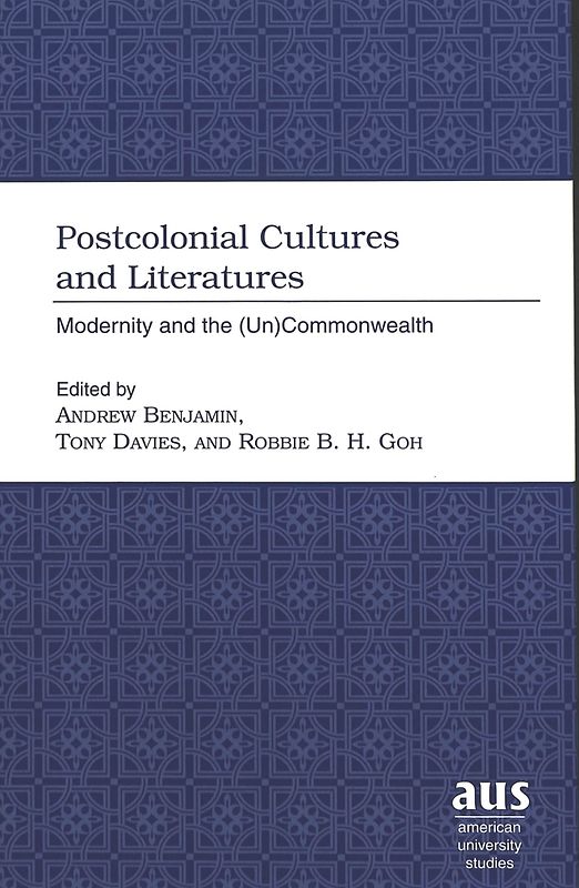 Postcolonial Cultures and Literatures