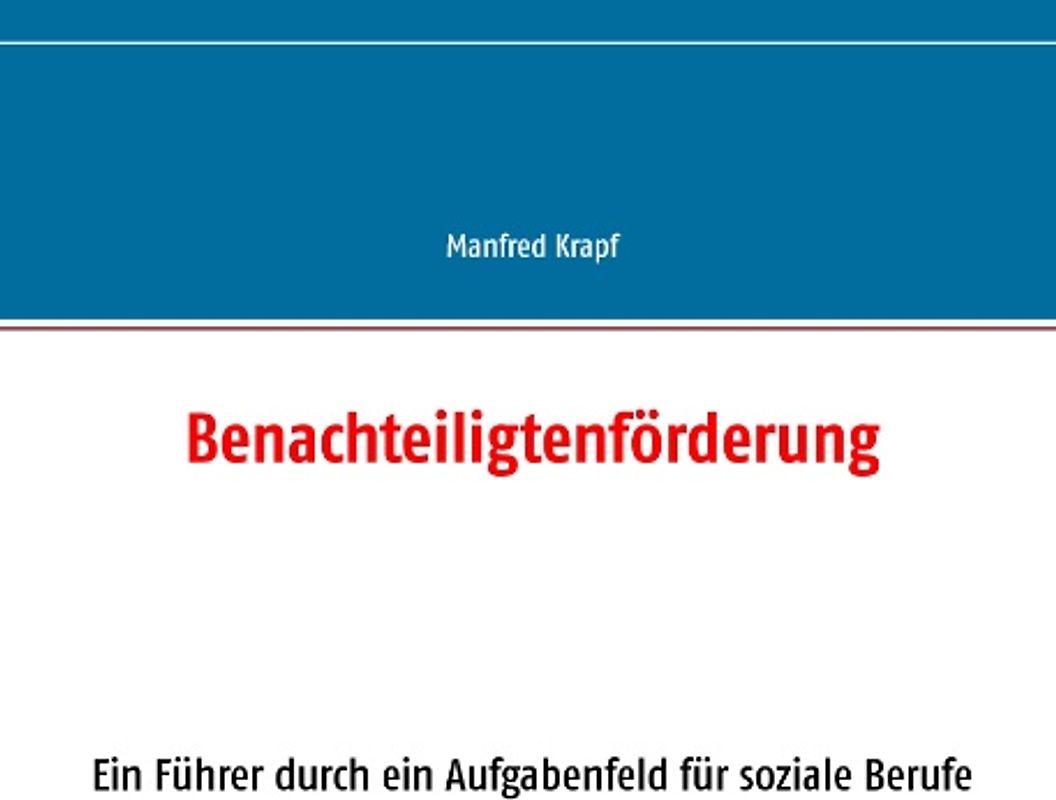 Benachteiligtenförderung