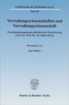 Verwaltungswissenschaften und Verwaltungswissenschaft.