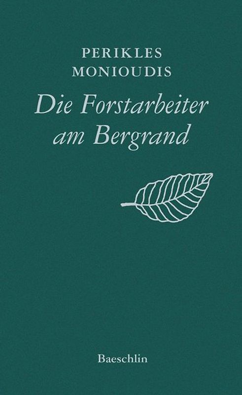 Die Forstarbeiter am Bergrand