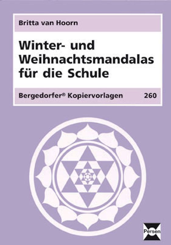 Winter- und Weihnachtsmandalas