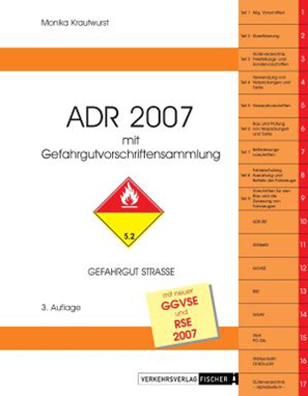 ADR 2007 - Gefahrgut Strasse