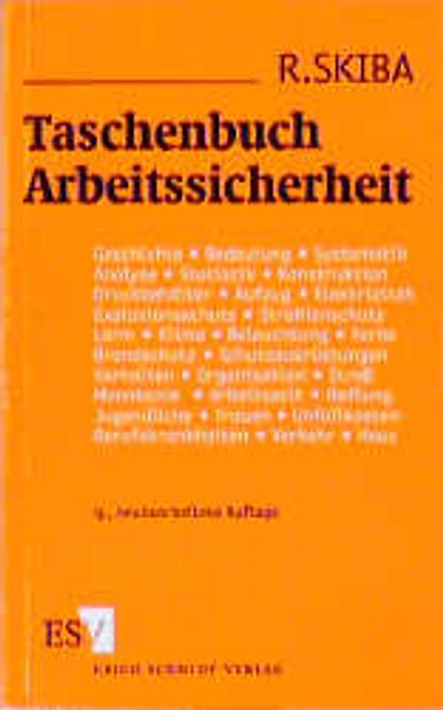 Taschenbuch Arbeitssicherheit