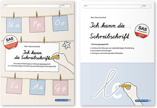 Ich kann die Schreibschrift + Übungsheft zu den Buchstabenverbindungen -Schulausgangsschrift - 2 Hefte