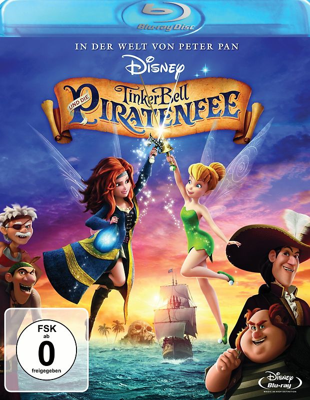 TinkerBell und die Piratenfee Blu-ray Disc