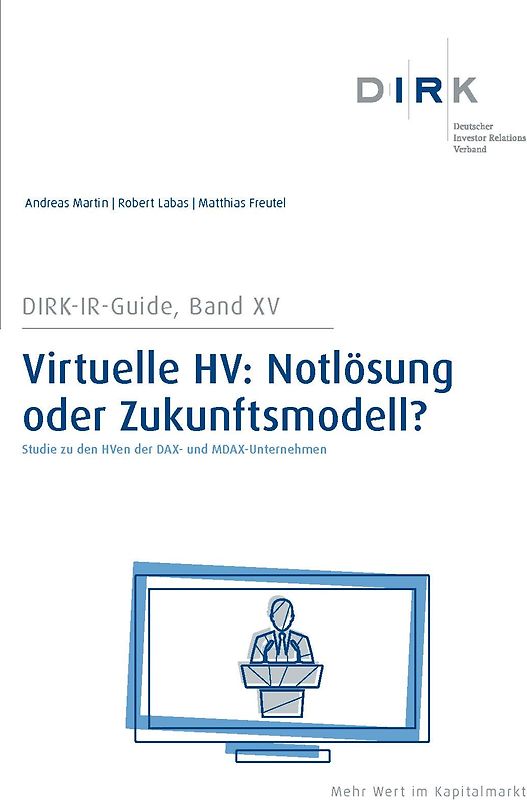 DIRK-Guide: Virtuelle HV: Notlösung oder Zukunftsmodell?