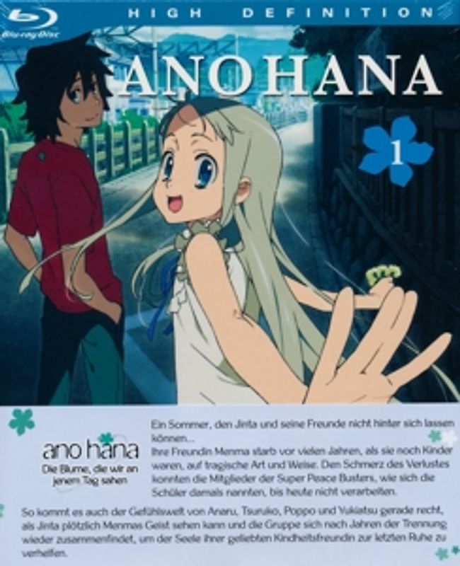 AnoHana-Die Blume,die wir an jenem Tag sahen Vo Blu-ray Disc