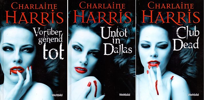 Sookie Stackhouse: Band 1-3 - Charlaine Harris [3 Bände, Gebundene Ausgabe, Weltbild]