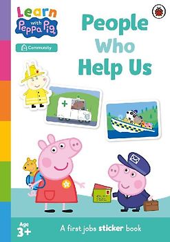 Learn with Peppa: People Who Help Us Sticker activity book