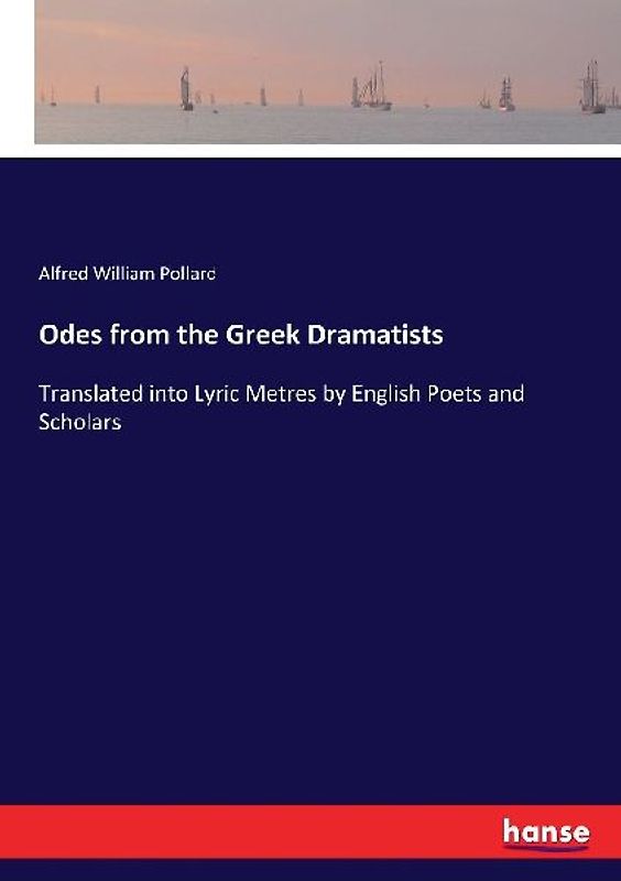 Odes from the Greek Dramatists