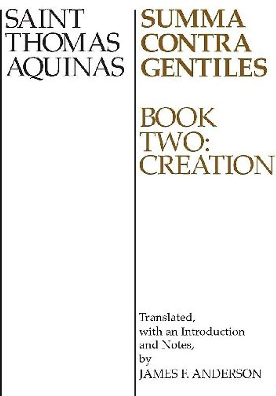 Summa Contra Gentiles, 2