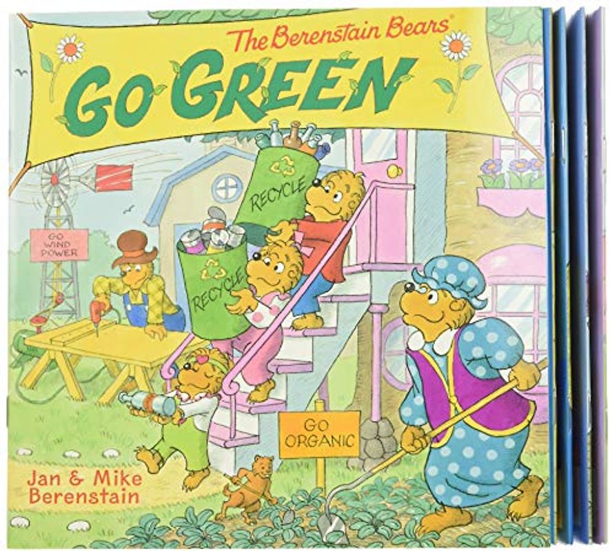 The Berenstain Bears Take-Along Storybook Set: Dinosaur Dig, Go Green, When I Grow Up, Under the Sea, The Tooth Fairy