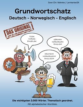 Grundwortschatz Deutsch - Norwegisch - Englisch