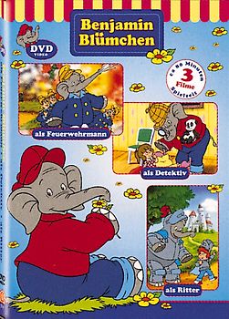 Benjamin Blümchen als Feuerwehrmann/als Ritter/als Detektiv - Elfie Donnelly DVD
