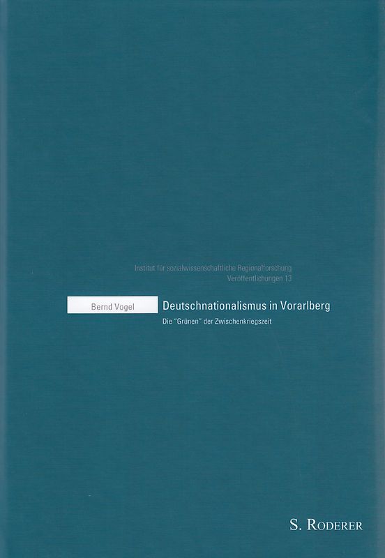 Deutschnationalismus in Vorarlberg