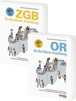 Buchset OR und ZGB für die höhere Ausbildung