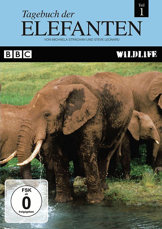 BBC Wildlife: Tagebuch der Elefanten (Teil 1) DVD
