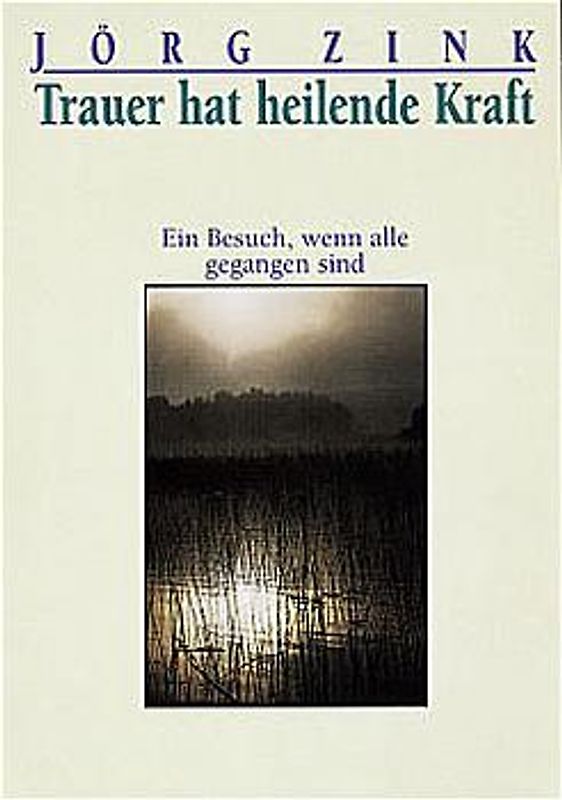 Trauer hat heilende Kraft. Ein Besuch, wenn alle gegangen sind