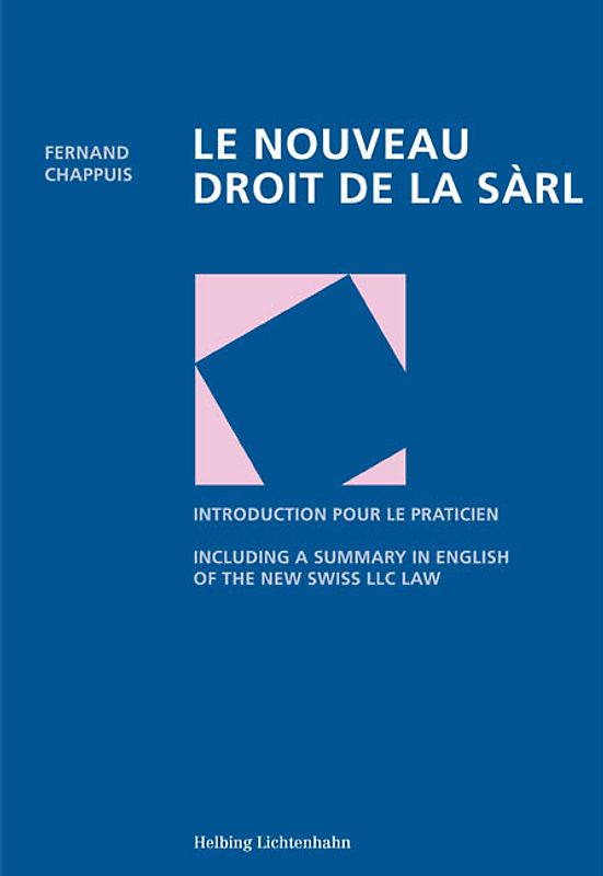 Le nouveau droit de la Sàrl